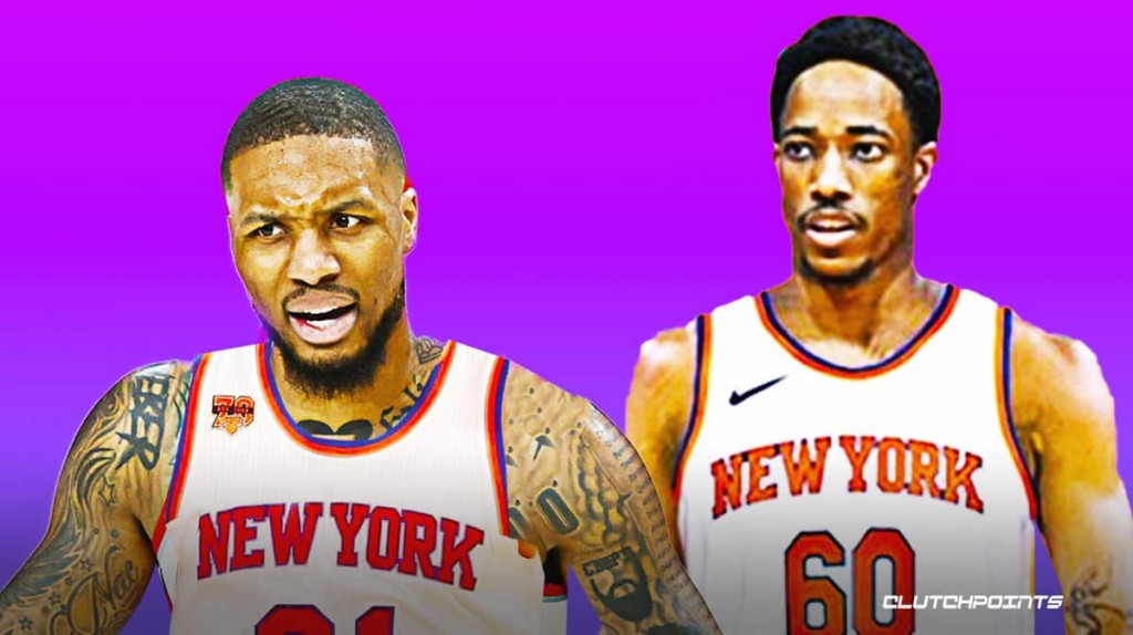 Knicks-Damian-Lillard-DeMar-DeRozan