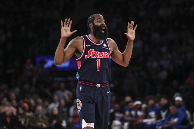 Sixers praise James Harden after big performance in win over Knicks