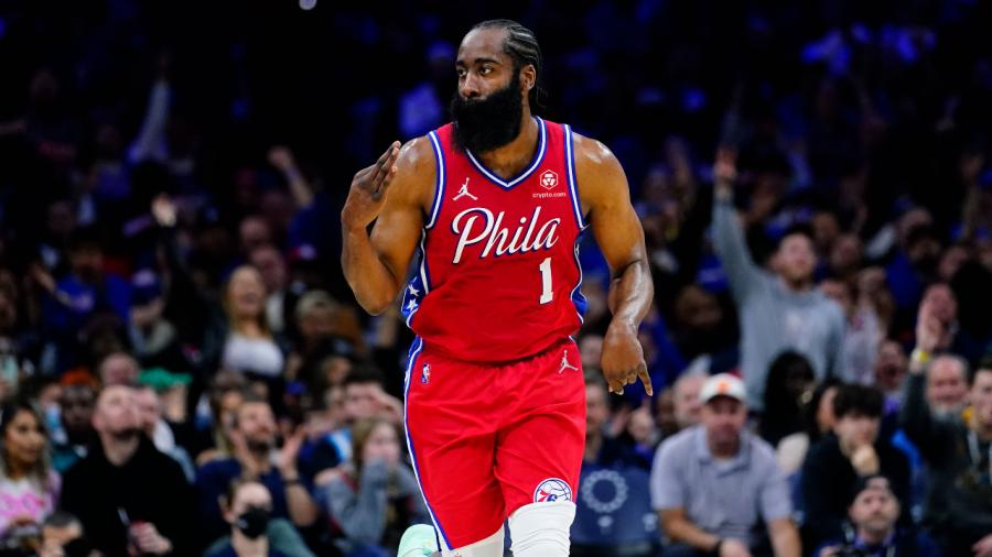 Philadelphia 76ers&amp;#39; James Harden brings new era of energy in home debut -  6abc Philadelphia