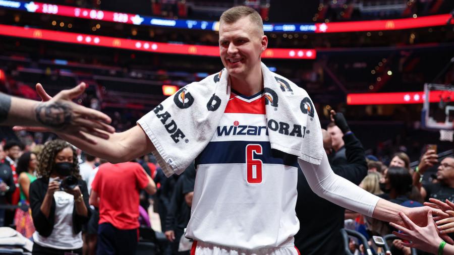 Porzingis leads Wizards past Pacers in debut | theScore.com