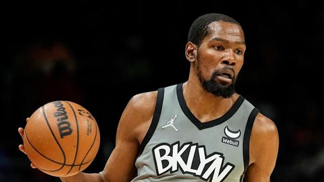 Kevin Durant's career-high 55 points, eight threes not enough in Nets'  122-115 loss to Hawks