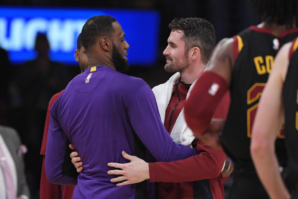 LeBron James, Kevin Love