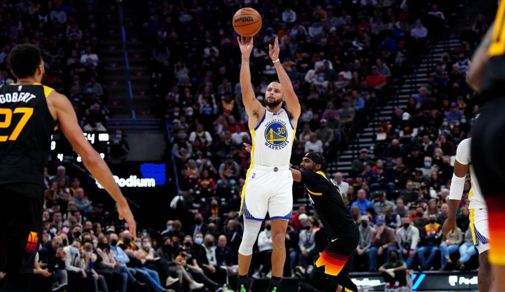 NBA: Golden State Warriors at Utah Jazz