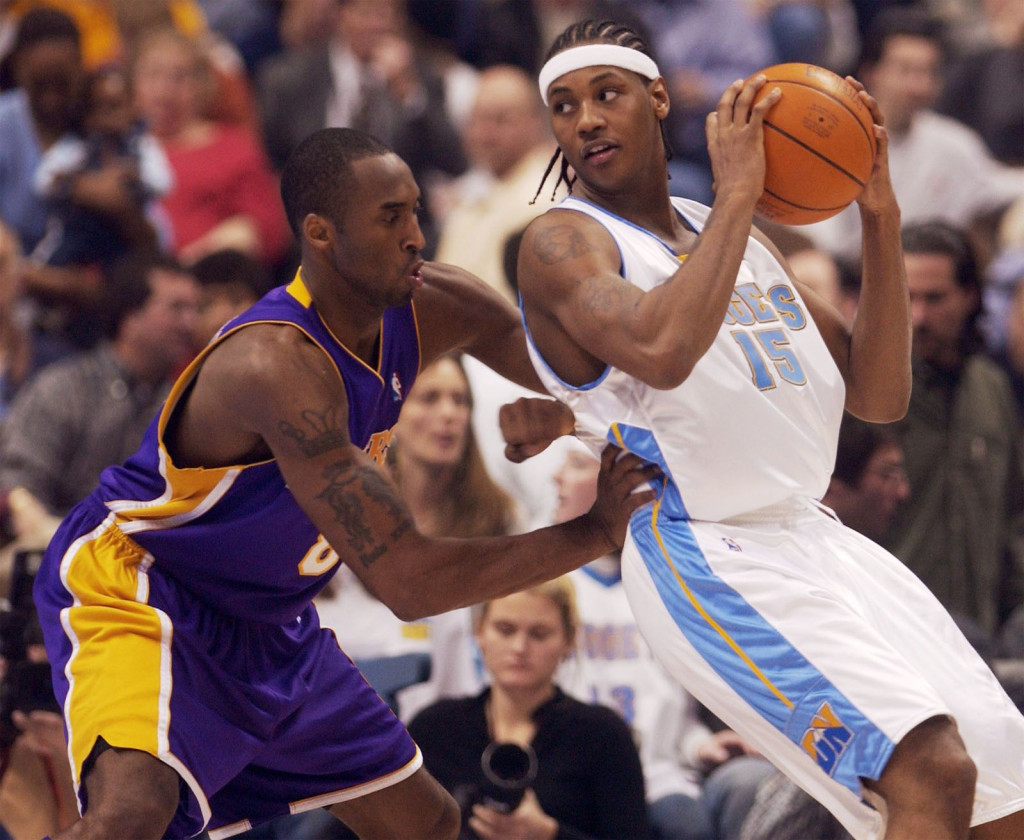 Denver-Nuggets-Carmelo-Anthony-Los-Angeles-Lakers-Kobe-Bryant-basketball-2004