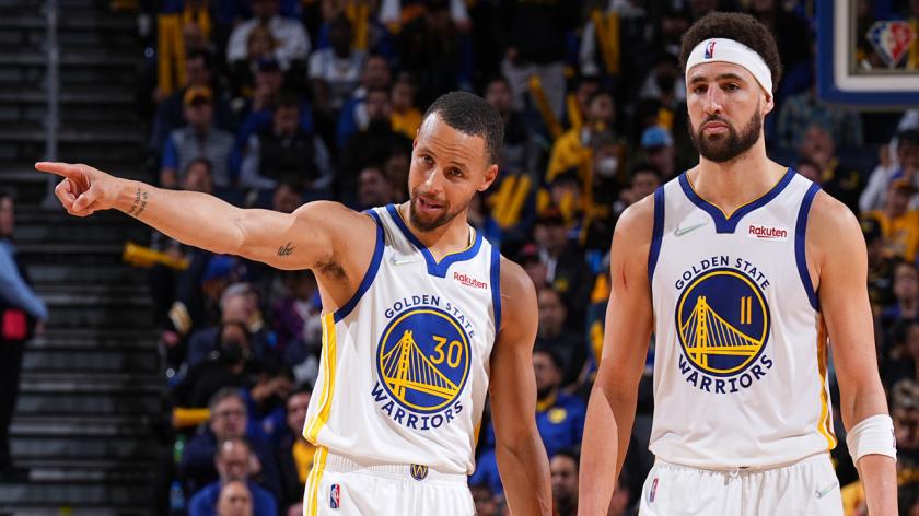 Klay Thompson thinks Steph Curry's 34 points in Game 2 made him look  'stupid' | RSN