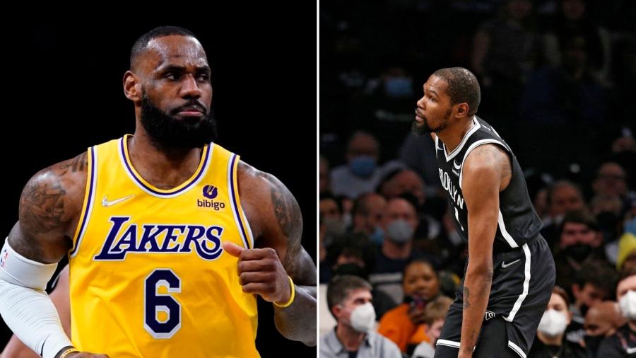 LeBron James, Kevin Durant Named Captains for NBA All-Star Showcase