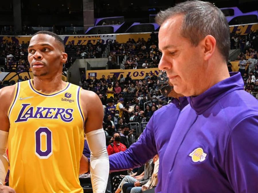 Lakers Insider Claims Russell Westbrook Didn't Respect Frank Vogel From Day  1: "Frank Said Anybody Who Gets The Rebound Can Bring It Up The Court...  Russ Was Like, 'Naw, I'm The Point