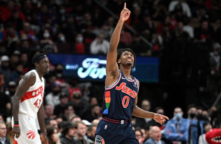 Tyrese Maxey says Raptors helped prepare him for rest of the playoffs