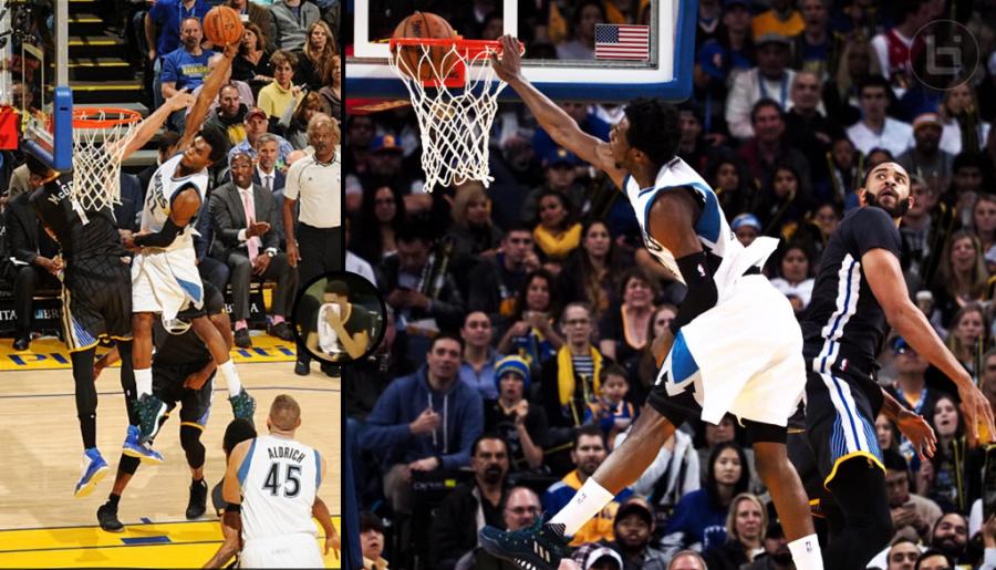 Andrew Wiggins' Revenge Dunk On JaVale McGee - Ballislife.com