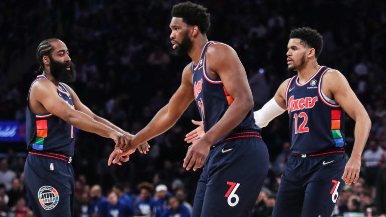 Joel Embiid Isn't Worried About James Harden's Past Playoff Struggles - Sports Illustrated Philadelphia 76ers News, Analysis and More