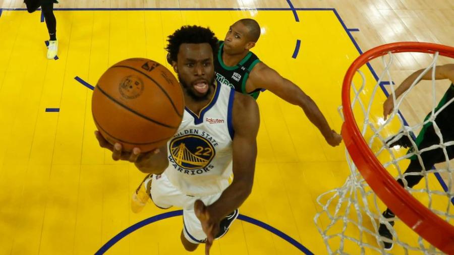 NBA Finals: Andrew Wiggins stars in Warriors' crucial Game 5 win, Curry shoots 0-of-9 from three