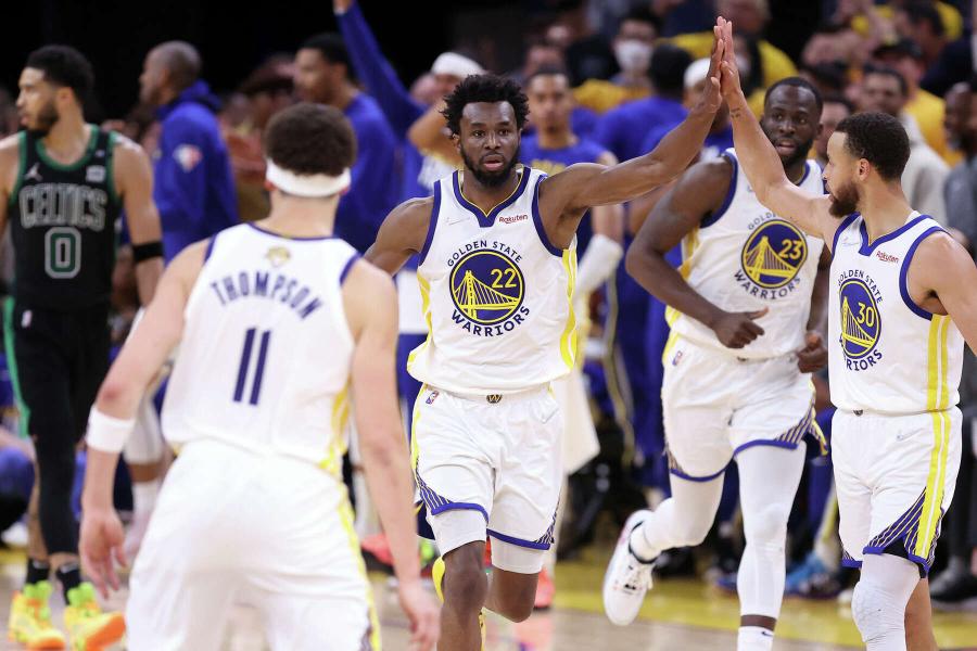 Andrew Wiggins leads Warriors in Game 5 win over Celtics