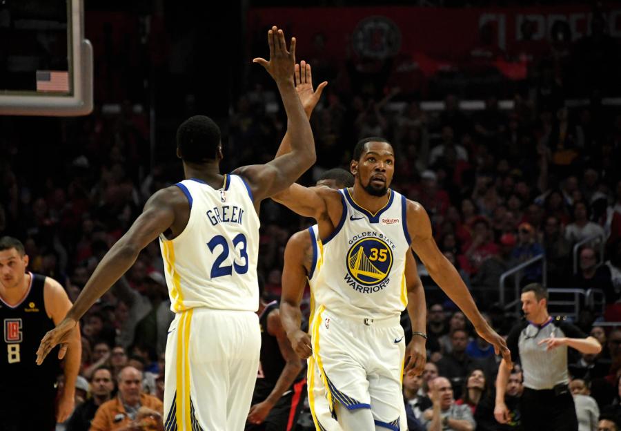 Draymond Green talks 2017, 2018 NBA championships vs. Cavs, credits Kevin Durant