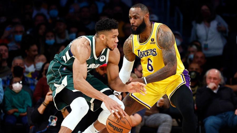 Giannis Antetokounmpo says LeBron James is still the best player in the NBA -