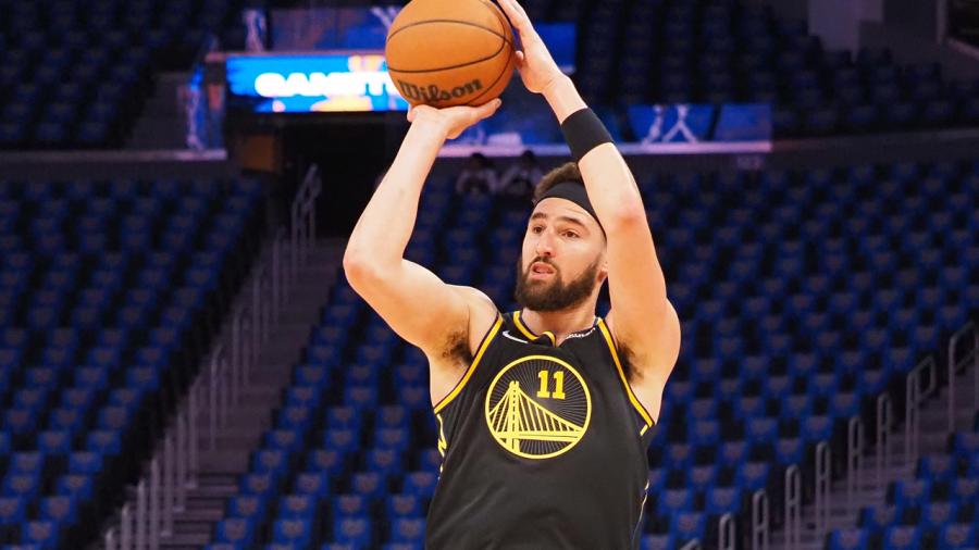 Klay Thompson makes 24 straight 3-pointers before Warriors-Jazz game | RSN