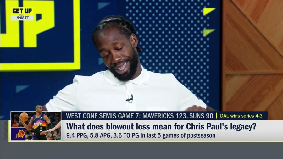 Pat Bev calls out Chris Paul on Get Up 👀🗣 - YouTube