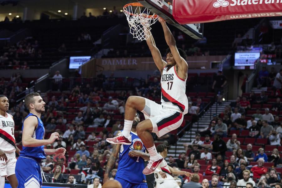 Shaedon Sharpe scores 27, leads Trail Blazers to 138-85 win over Maccabi Ra'anana: At the buzzer - oregonlive.com