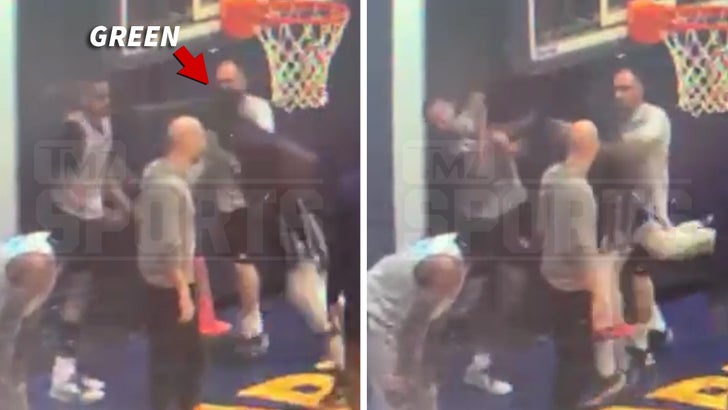 New Video Shows Draymond Green Violently Punch Jordan Poole at Warriors Practice