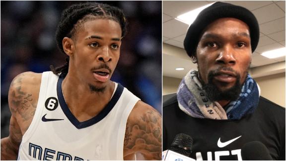 Kevin Durant heaps praise on Grizzlies' 'unique' Ja Morant