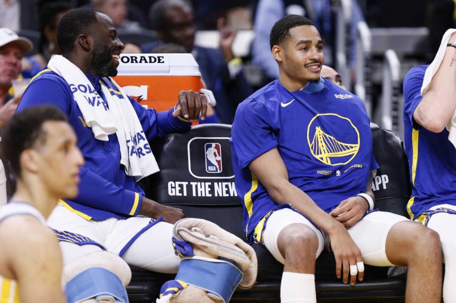 For Warriors, Draymond Green and Jordan Poole, it's all good on the surface