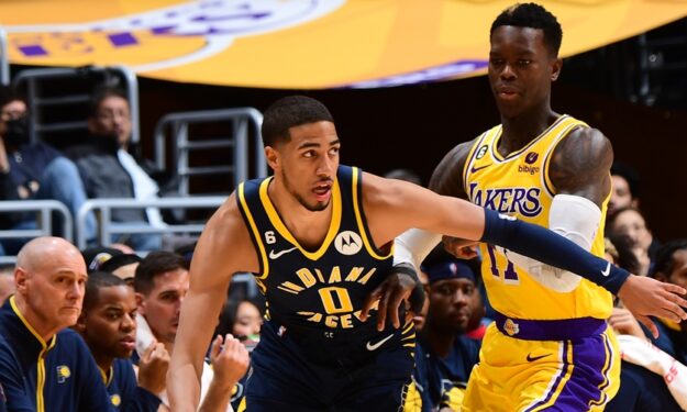 Indiana Pacers v Los Angeles Lakers