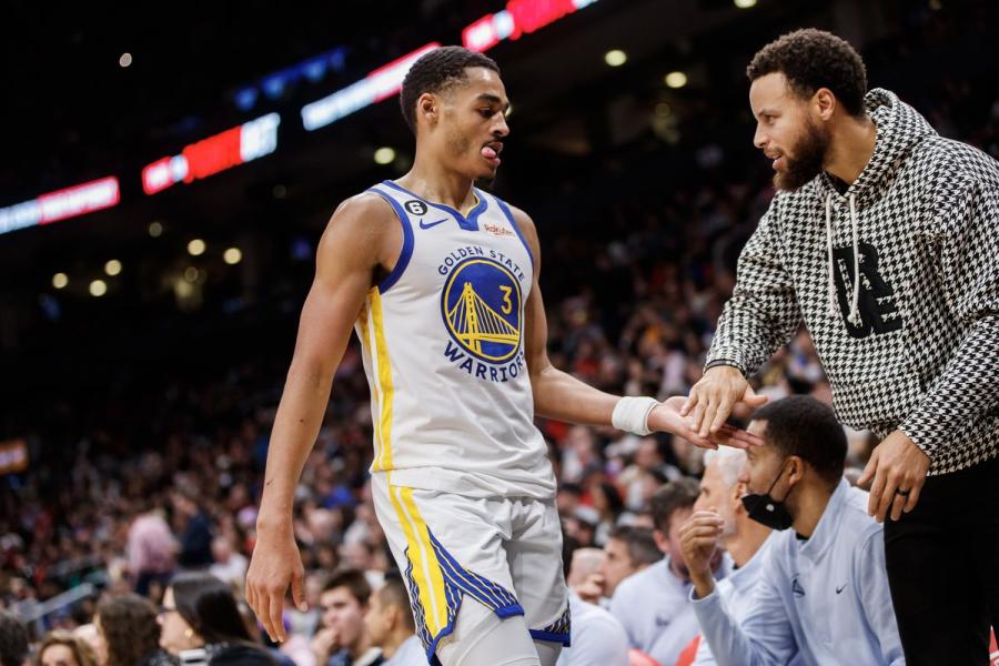 Jordan Poole scores career-high 43 points in Warriors win over Raptors - Golden  State Of Mind