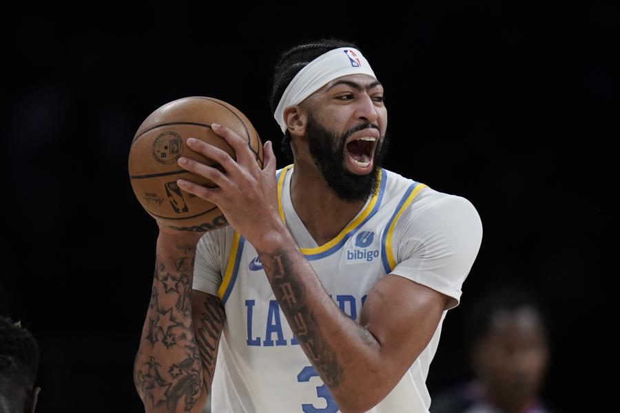 Anthony Davis to miss Lakers' game vs. Wizards with right foot injury - The  Washington Post