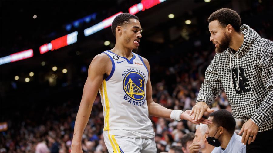 Jordan Poole does best Steph Curry impression, torches Raptors for 43  points - NBC Sports Bay Area