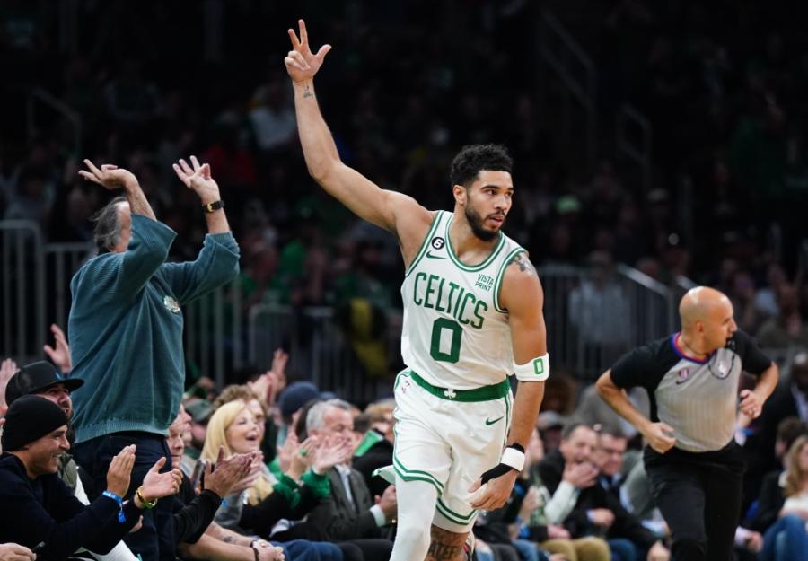 Jayson Tatum reveals which players he watches to learn from