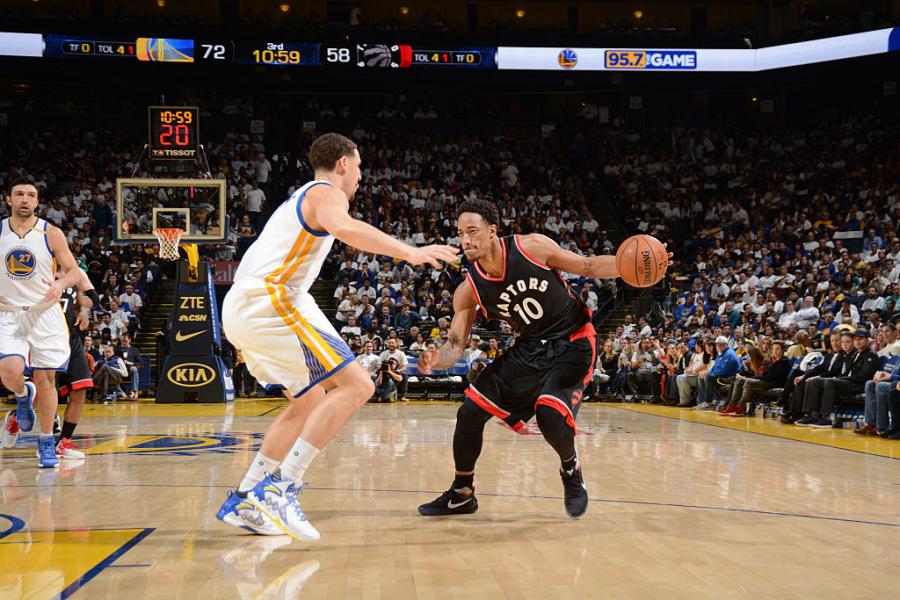 DeMar DeRozan makes Raptors history despite loss to Golden State 121-111 |  Globalnews.ca