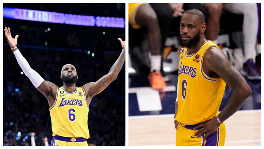 LeBron James Went To The Super Bowl And Then Didn't Play For The Lakers –  OutKick