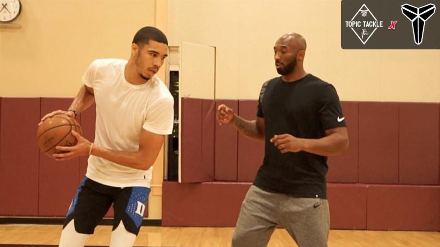 Kobe Taught Jayson Tatum his SIGNATURE MOVES in Workout & IT SHOWS - YouTube