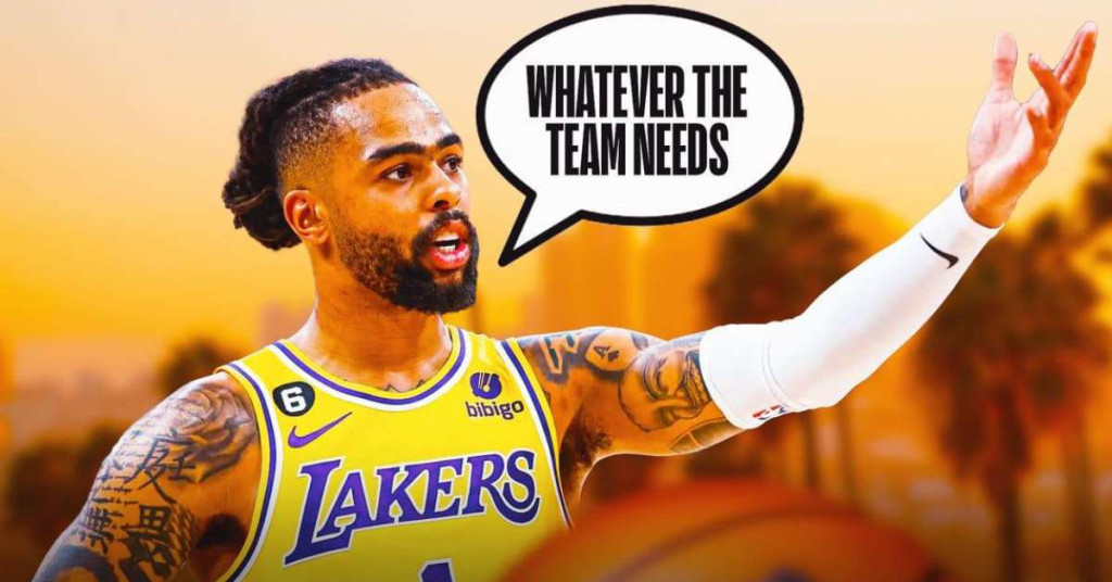 Lakers-news-D_Angelo-Russell_s-odd-reaction-to-_not_-being-Lakers-point-guard-after-5-point-performance