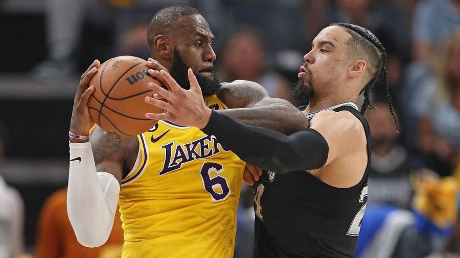 Dillon Brooks exchanges words with LeBron James -- 'I poke bears'