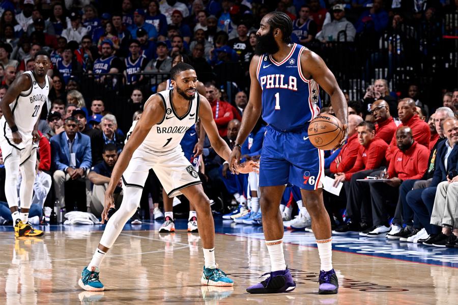 Mikal Bridges, Nets limit 76ers' James Harden in Game 2 loss