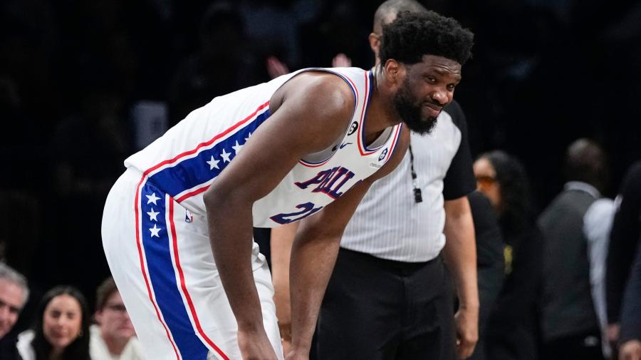 Philadelphia 76ers Joel Embiid gets tech but no ejection for groin kick to  Nic Claxton | TSN