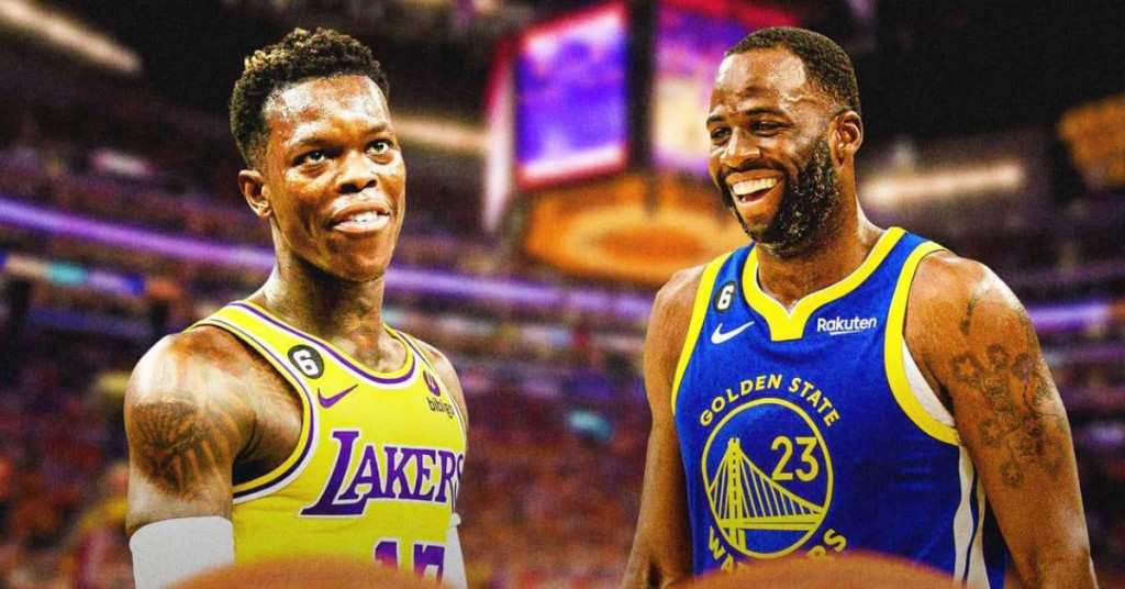 Draymond-Green-Dennis-Schroder-Lakers-Warriors