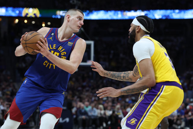 NBA Playoffs: Nikola Jokic does it all as Nuggets steamroll Lakers in WCF  Game 1