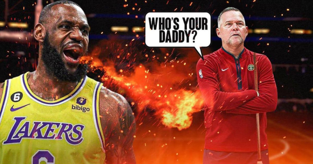 Lakers-newsLeBron-James_-epic-clapback-at-_lames_-has-fans-mocking-Michael-Malone-Nuggets