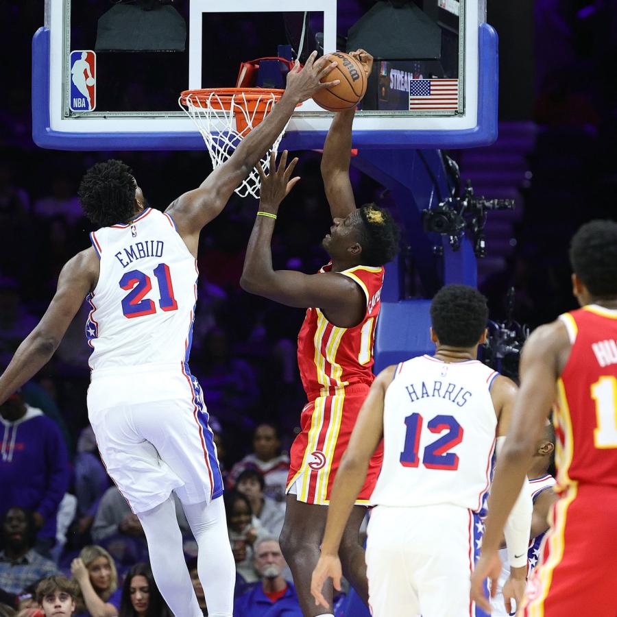 Joel Embiid makes preseason debut, Tyrese Maxey, De'Anthony Melton shine in Sixers' win vs. Hawks - Liberty Ballers