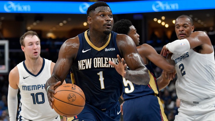 CJ McCollum and Zion Williamson lead Pelicans past Grizzlies 111-104 in season opener | wwltv.com