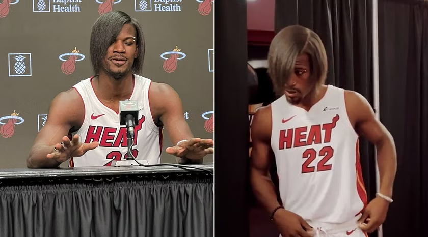 Jimmy Butler's latest hairdo change stuns the Heat. - www.sorrentosweets.com