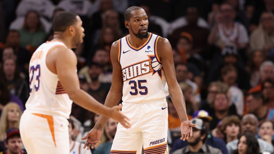 Kevin Durant, trop esseulé, et les Suns concèdent une troisième défaite consécutive - rtbf.be