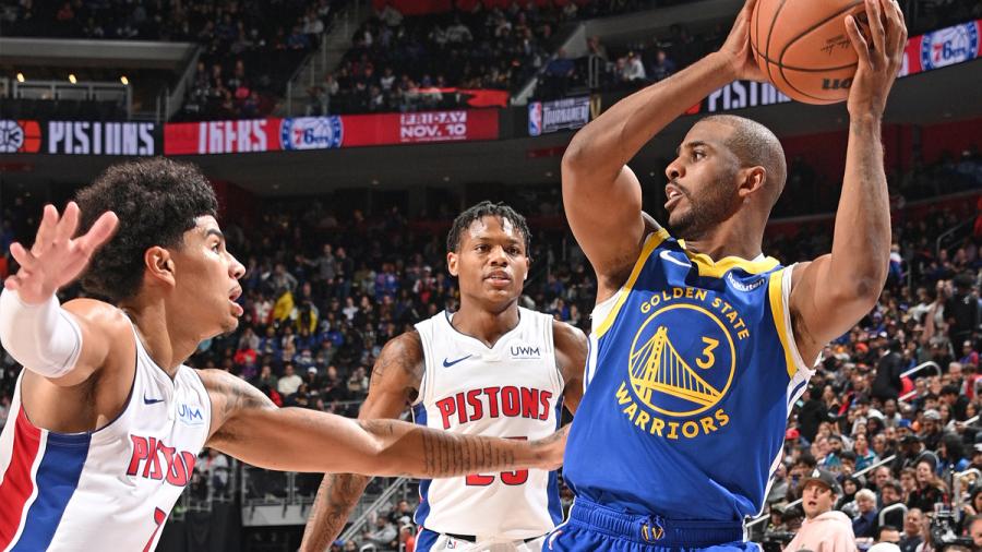 Chris Paul finds missing shot, gives Warriors complete package in win – NBC  Sports Bay Area & California