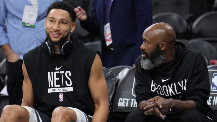 Brooklyn Nets guard Ben Simmons, coach Jacque Vaughn reestablishing their relationship