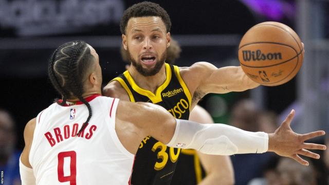 NBA: Stephen Curry helps Golden State Warriors beat Houston Rockets to end losing streak