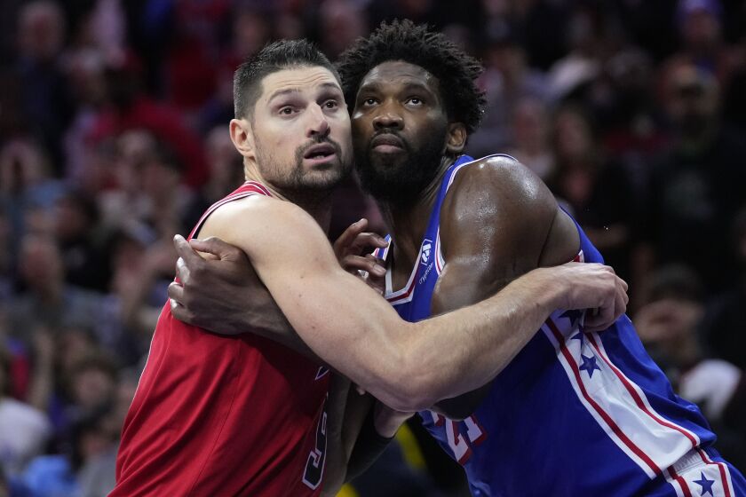 Philly big man Joel Embiid gets 40 points, but Bulls get last laugh with  victory - Chicago Sun-Times